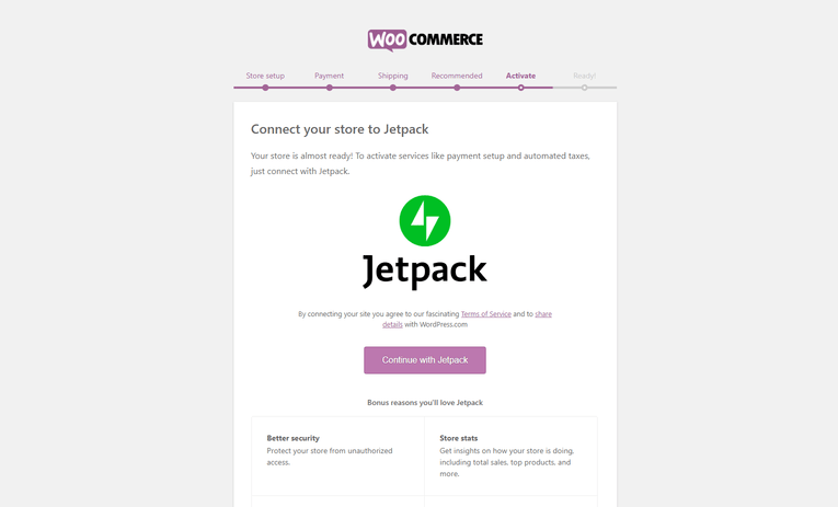 woocommerce-jetpack Enable Jetpack