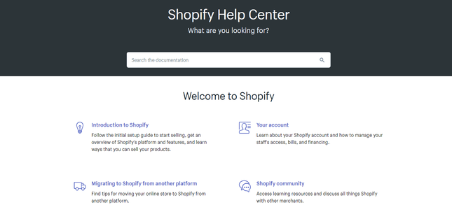 shopify help center shopify help center
