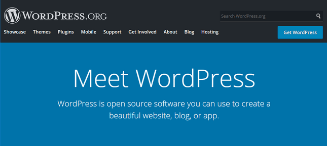 wordpress homepage wordpress homepage view