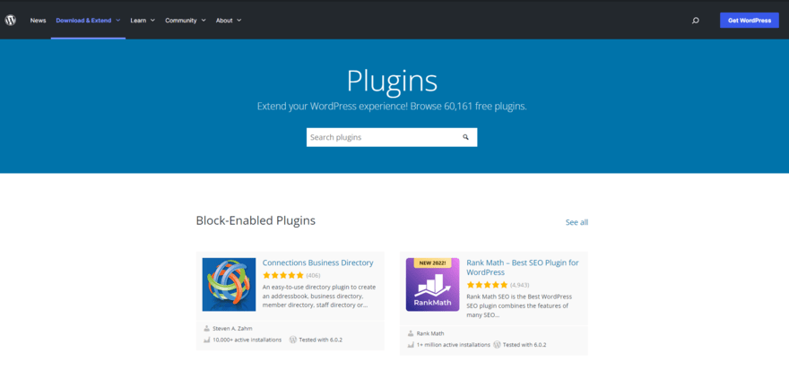 WordPress Plugin Library WordPress plugin library