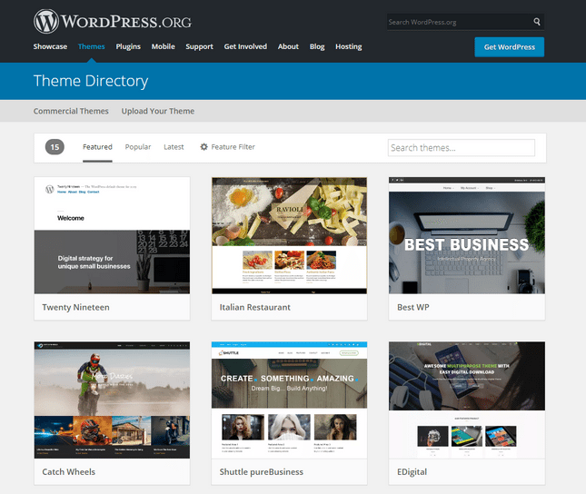 wordpress theme directory wordpress theme directory