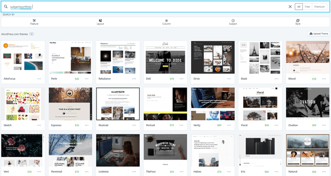 WordPress.com Templates wordpress.com templates
